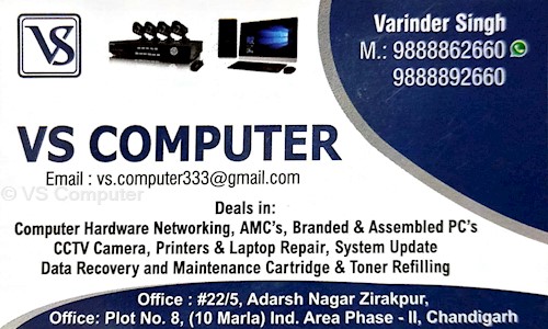 V.S. Computer in Zirakpur, Chandigarh - 140603