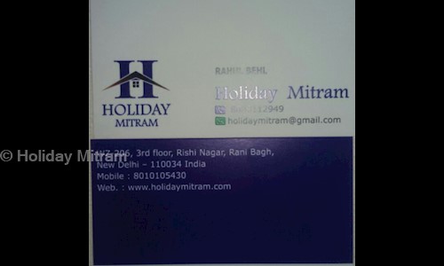 Holiday Mitram in Rani Bagh, Delhi - 110034