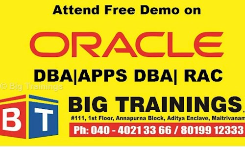 Big Trainings in Ameerpet, Hyderabad - 500016