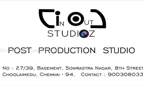 Post Production Studio in Nungambakkam, Chennai - 600094