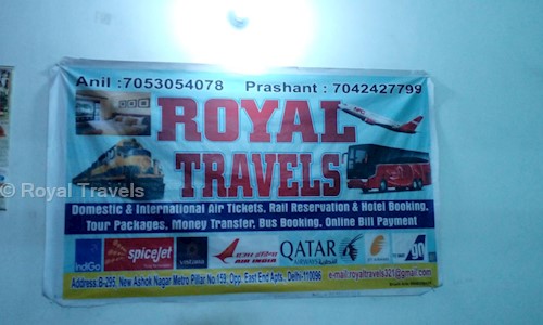 Royal Travels in Ashok Nagar, Delhi - 110096