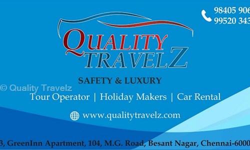 Quality Travelz in Besant Nagar, Chennai - 600090