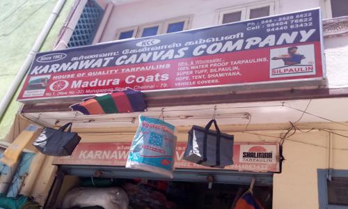 Karnawat Canvas Co in Sowcarpet, Chennai - 600003