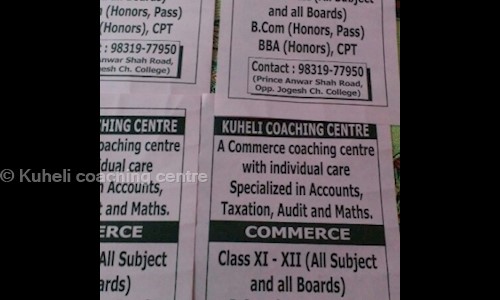 Kuheli coaching centre in Tollygunge, Kolkata - 700033