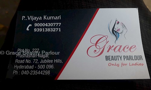 Grace Beauty Parlour in Jubilee Hills, Hyderabad - 500033