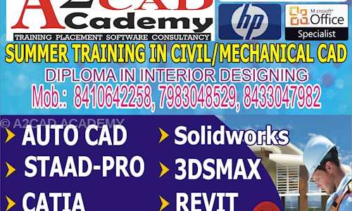 A2CAD ACADEMY in Nehru Nagar, Agra - 