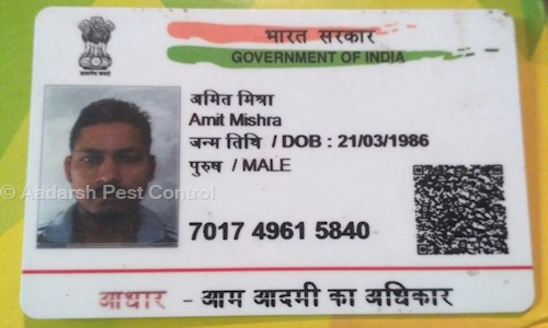 Aadarsh Pest Control in Nalasopara East, Mumbai - 401209
