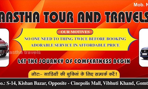 Aastha travels in Gomti Nagar, Lucknow - 226010