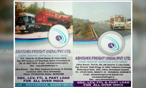 Abhishek Freight India Pvt. Ltd. in Odhav, Ahmedabad - 382415