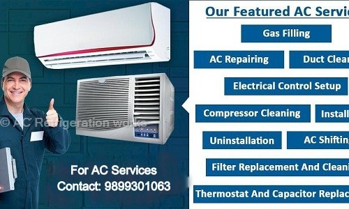 AC Refrigeration works in Preet Vihar, Delhi - 110051