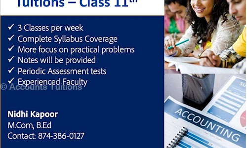 Accounts Tuitions in Sector 120, Noida - 201304