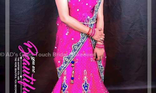AD's Glam Touch Bridal Makeover in Kancheepuram, Kanchipuram - 631502