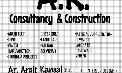 A K Consultancies & Constructions in Indore H O, Indore - 452010