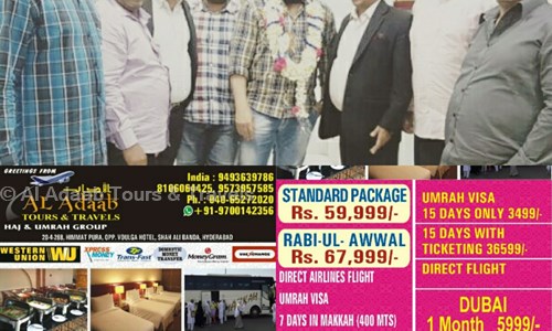 Al Adaab Tours & Travels in Khilwat, Hyderabad - 500065