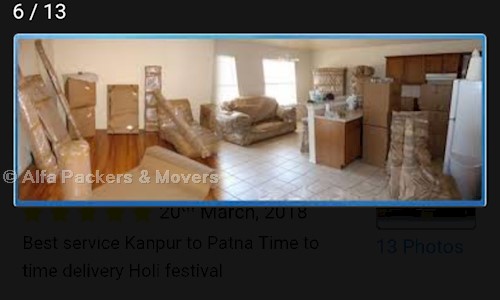 Alfa Packers & Movers in Vishnu Puri, Kanpur - 208002