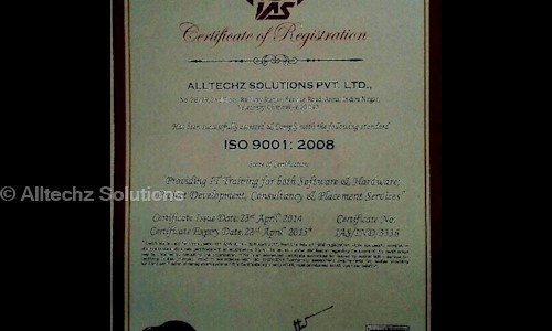 Alltechz Solutions in Velachery, Chennai - 600042