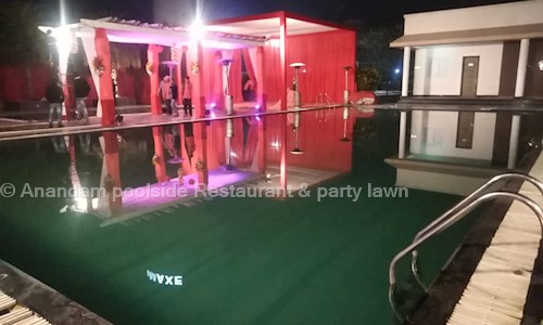 Anandam poolside Restaurant & party lawn in Chaitanya Vihar, Vrindavan - 281121