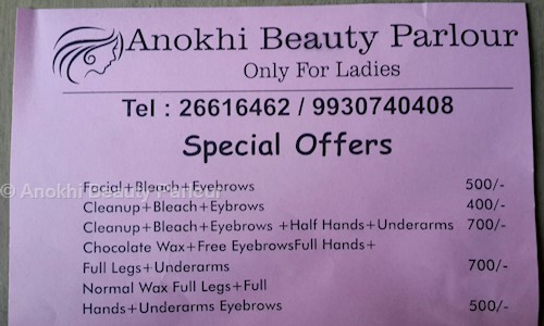 Anokhi Beauty Parlour in Santacruz West, Mumbai - 400054