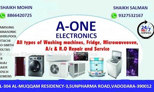 Aone Electronics Sales And Service in Alkapuri, Vadodara - 390012