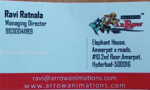 Arrow Multimedia in Ameerpet, Hyderabad - 500016