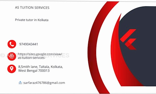 AS TUITION SERVICES  in Taltala, Kolkata - 