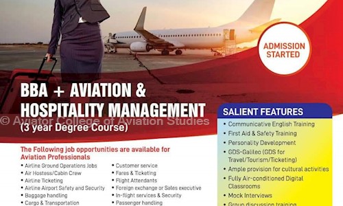 Aviator College of Aviation Studies in Kodathipadi, Manjeri - 676121