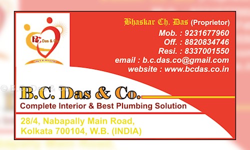 B.C. Das & Co. in Thakurpukur, Kolkata - 700104