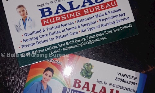 Bala Ji Nursing Bureau in Inder Puri, Delhi - 201001