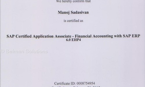 Belman Solutions in Pangappara, Trivandrum - 695581