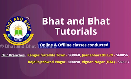 Bhat and Bhat Tutorials 