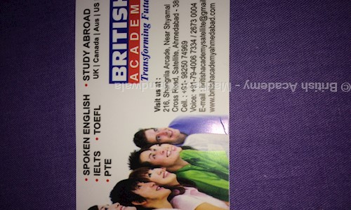 Madhavi's British Academy in Satellite, Ahmedabad - 380015