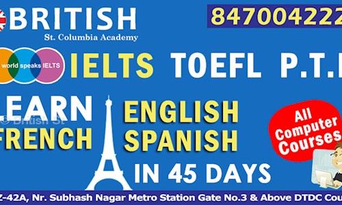 British St. Columbia Academy in Subhash Nagar, Delhi - 110027