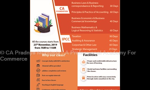 CA Pradnya Mundada - A Professional Academy For Commerce