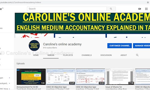 Caroline's Online Academy in Palayamkottai, Tirunelveli - 641049