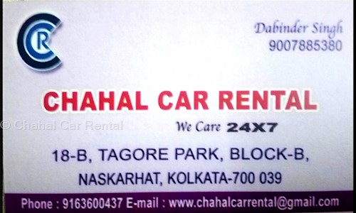Chahal Car Rental in Tiljala, Kolkata - 700039