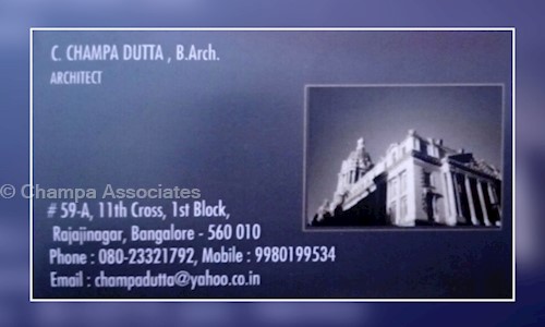 Champa Associates in Nandini Layout, Bangalore - 560096