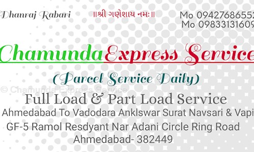 Chamunda Express Service  in Vastral, Ahmedabad - 382418