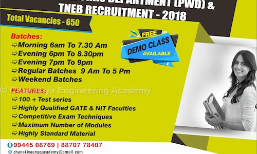 Chanakiya Engineering Academy in Gandhipuram, Coimbatore - 641012
