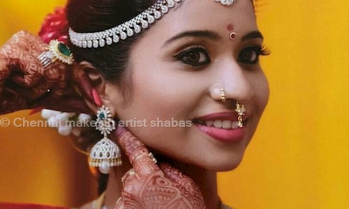 Chennai make up artist shabas in Virugambakkam, Chennai - 600092