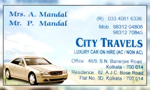 City Travels in Taltala, Kolkata - 700014