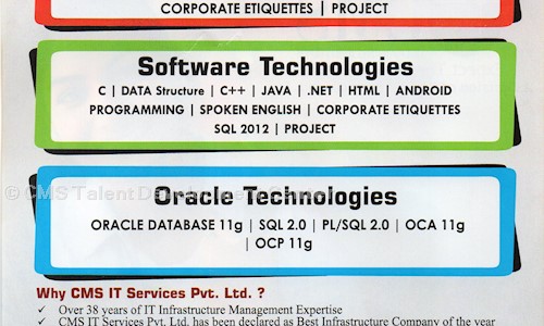 CMS Talent Development Center in GT Road, Asansol - 713304