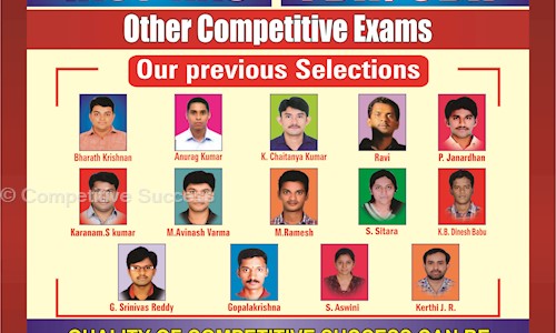 Competitive Success in Seshadripuram, Bangalore - 560020