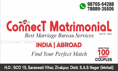 ConnecT MatrimoniaL Services in Zirakpur, Mohali - 160104