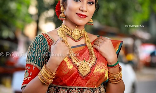 Priya Anantho Makeup Artist in Gerugambakkam, Chennai - 600122