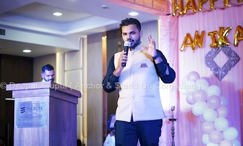 Deepak Gupta ( Anchor & Stand Up Comedian ) in Aishbagh, Lucknow - 226004