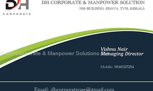 DH Corporate & Manpower Solutions Pvt.Ltd in Mythanam, Varkala - 695311