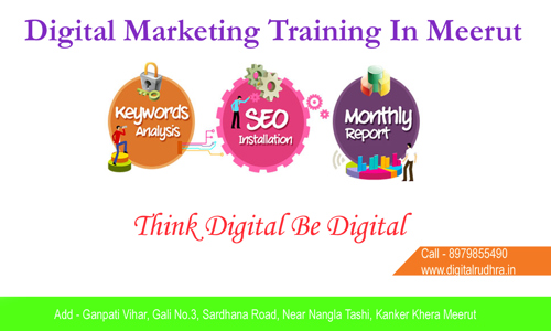 Digital Rudhra - Digital Marketing Institute in Meerut in Kanker Khera, Meerut - 250001