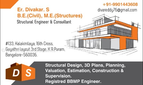 Divakar consultants in Krishnarajapura, Bangalore - 560036