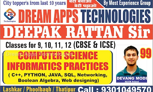 Dream Apps Technologies in Padav , Gwalior - 474001