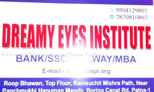 Dreamy Eyes Home Tuition